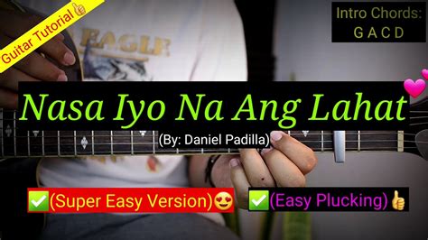 nasa iyo na ang lahat chords
